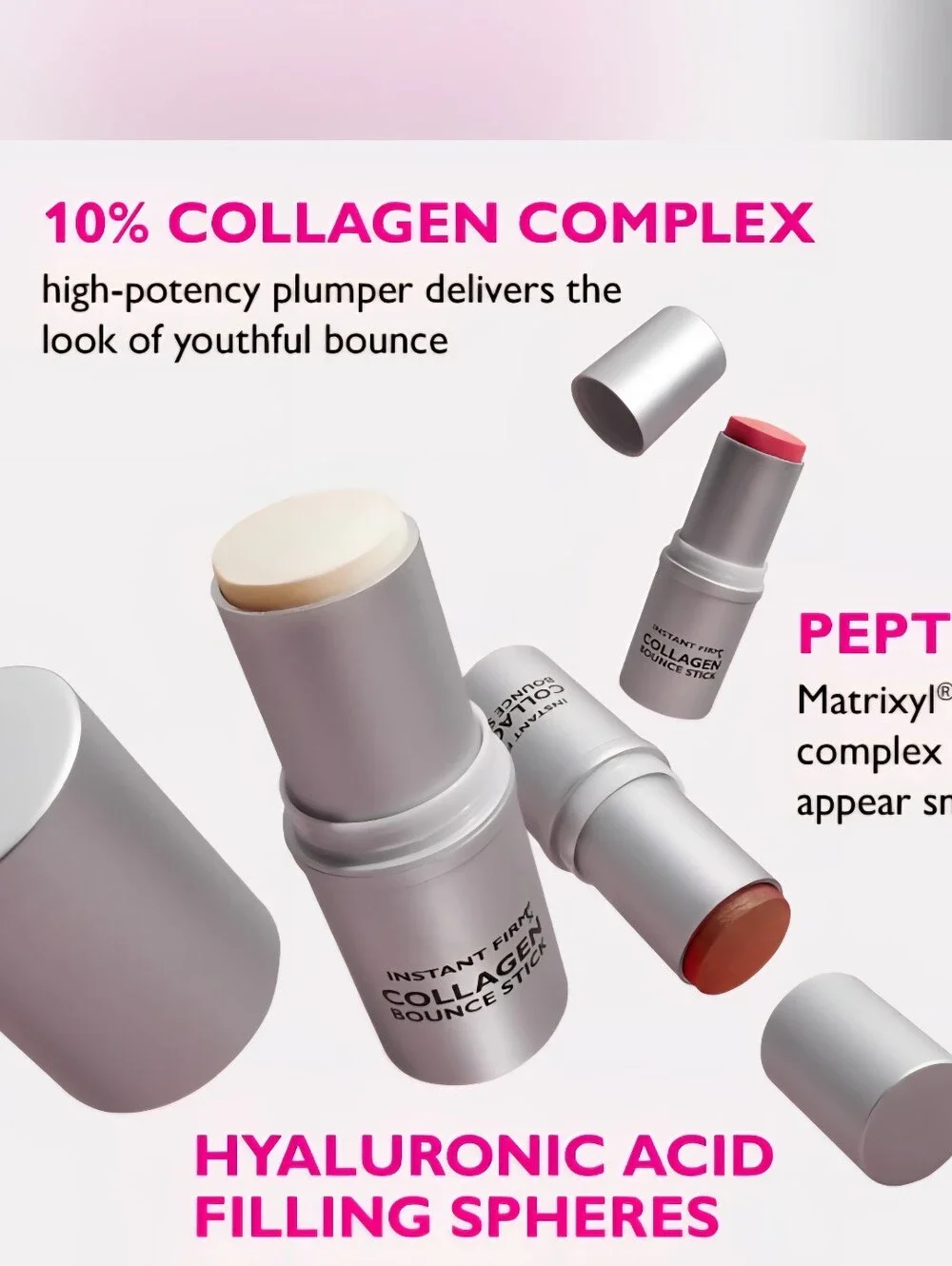 Peter Thomas Roth PTR Collagen Bounce Stick In BRONZE GLOW NIB